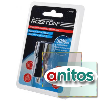 USB  ROBITON Car15W 3000  BL1