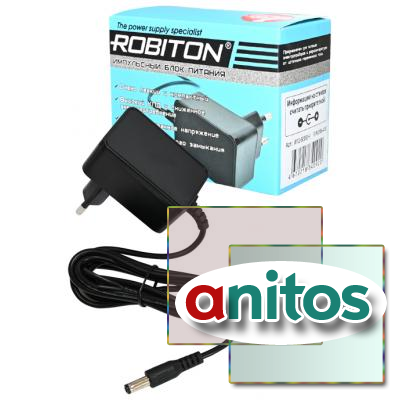 �������/���� ������� ROBITON IR12-500S(+) 5,5�2,1/12 (+) ������
