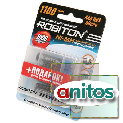  Ni-MH ROBITON 1100MHAAA-4/box BL4