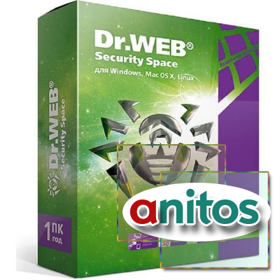 Антивирус DR.Web (BHW-B-12M-1-A3) Security Space 1 ПК/1 год