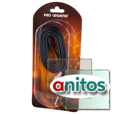 -  Pro Legend PL1062 Jack 3.5 mm (4 ) <--> 3xRCA , +-, 1.5  BL1