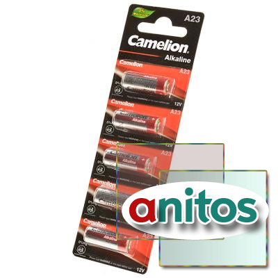   Camelion A23-BP5 LR23A (0% Hg) BL5