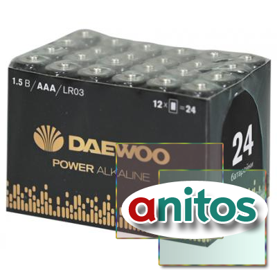 ������� DAEWOO POWER Alkaline LR03 � �������� 24 ��
