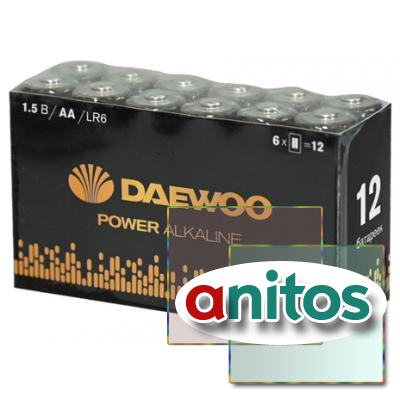 ������� DAEWOO POWER Alkaline LR6 � �������� 12 ��