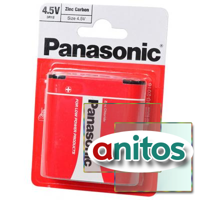   06 Panasonic Zinc Carbon 3R12RZ/1BP 3R12 BL1