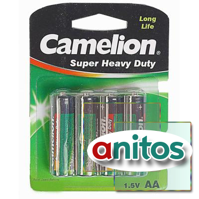 батарейка Camelion R6/4BL  Super Heavy Duty