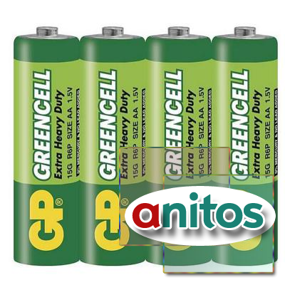 Батарейка GP R6/4SH Greencell