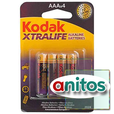 батарейка KODAK LR03/4BL XTRALIFE Alkaline