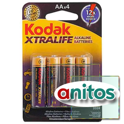  KODAK LR6/4BL XTRALIFE Alkaline