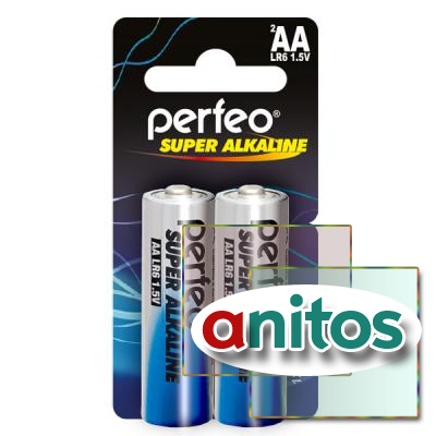 Батарейка Perfeo LR6/2BL mini Super Alkaline