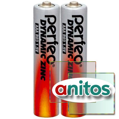 Батарейка Perfeo R03/2SH Dynamic Zinc