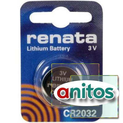 Батарейка дисковая литиевая Renata CR2032/1BL