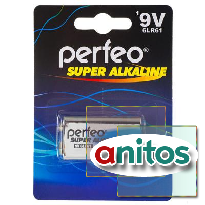   Perfeo 6LR61/1BL Super Alkaline