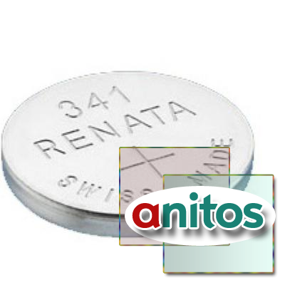 Батарейка серебряно-цинковая Renata 341 SR714SW/10BL