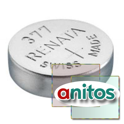 Батарейка серебряно-цинковая Renata 377 SR626SW/10BL
