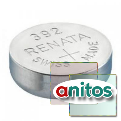 Батарейка серебряно-цинковая Renata 392 SR41W/10BL