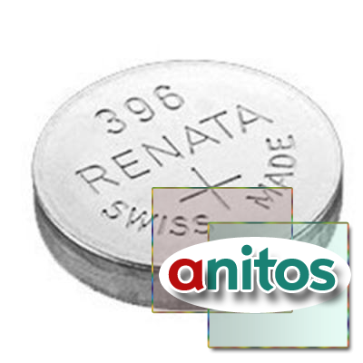 Батарейка серебряно-цинковая Renata 396 SR726W/10BL