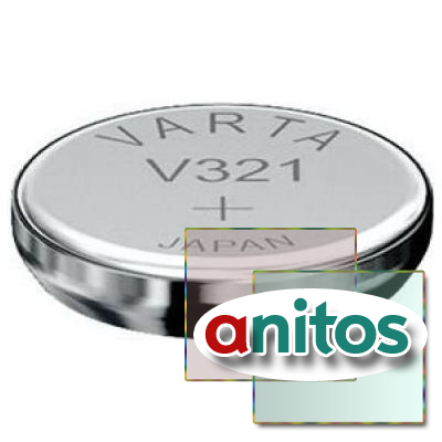 Батарейка серебряно-цинковая VARTA 321 SR616SW/10BOX