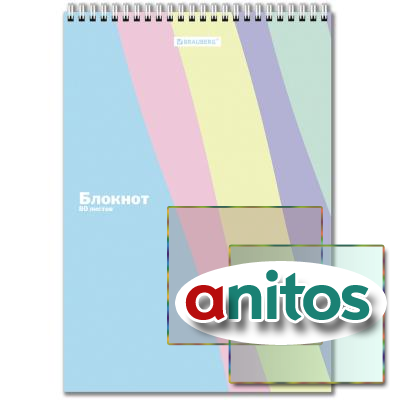    4 198297, 80, , , , , BRAUBERG PASTEL, 117032