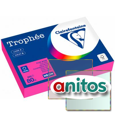   CLAIREFONTAINE, 4, 80 /2, 500 ., , , , 2973PC