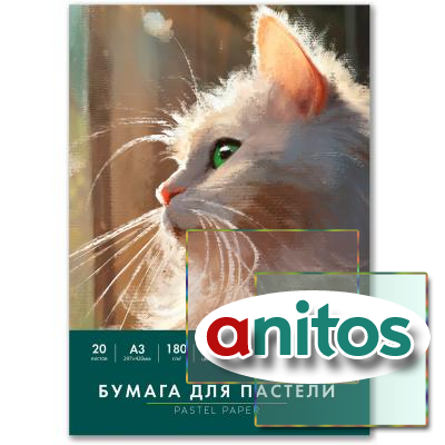 ������ ��� ������� ������� �3 � �����, 20 ������ 5 ������, 180 ��/�2, BRAUBERG ART CLASSIC, 116346