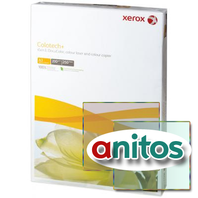 Бумага XEROX COLOTECH PLUS, А3, 200 г/м2, 250 л., для полноцветной лазерной печати, А++, Австрия, 170% (CIE), 003R97968