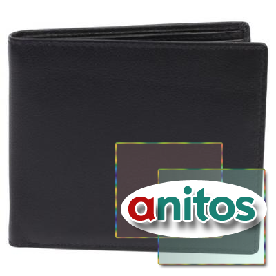 Бумажник Klondike Claim, черный, 12х2х9,5 см