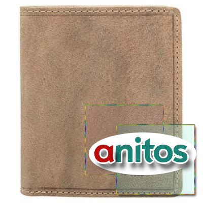 Бумажник Klondike «Jamie», цвет коричневый, 9x10,5 см