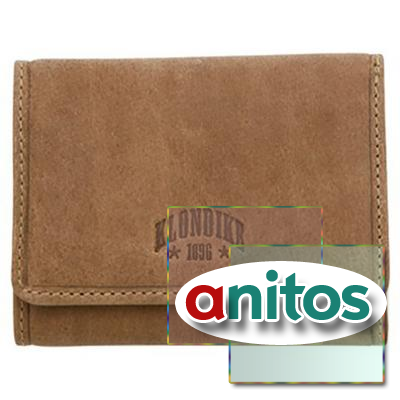 Бумажник Klondike «Jane», цвет коричневый, 11x8,5x1,5 см