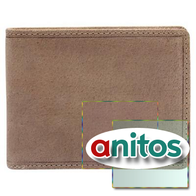 Бумажник Klondike «Tony», цвет коричневый, 12x9 см
