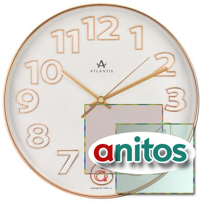 Часы настенные Atlantis 2612TF-E