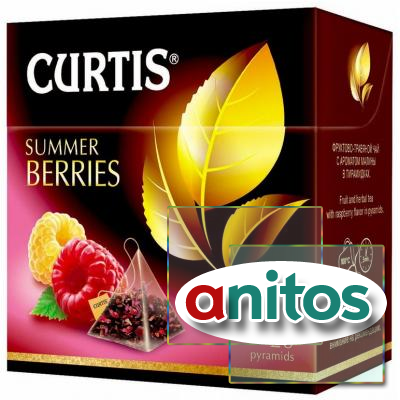 Чай Curtis Summer Berries фрукт-трав, 20 пак