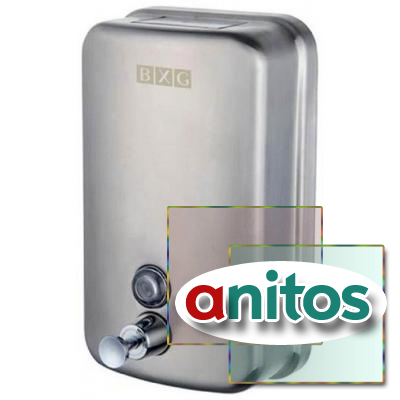 Дозатор для жидкого мыла BXG SD H1-1000М 1000мл. нерж.сталь(матовый)