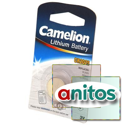    Camelion CR2025-BP1 CR2025 BL1