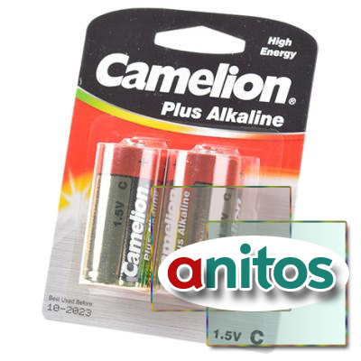   03 Camelion Plus Alkaline LR14-BP2 LR14 BL2