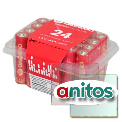 ������� ������� DAEWOO ENERGY Alkaline LR03 � �����. ����� 24 ��