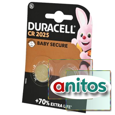    DURACELL CR2025 BL2