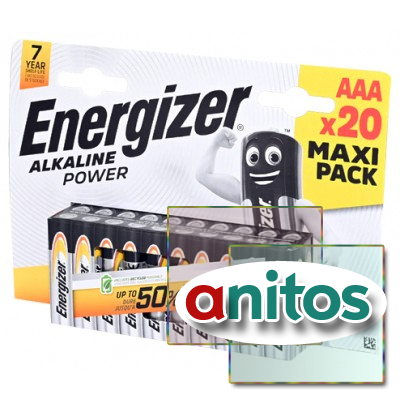 ������� ������� Energizer Alkaline Power LR03 BL20