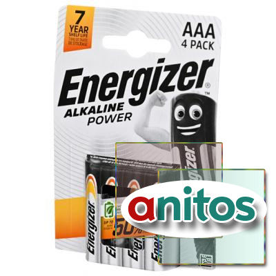 ������� ������� Energizer Alkaline Power LR03 BL4