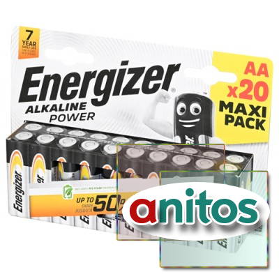 ������� ������� Energizer Alkaline Power LR6 BL20