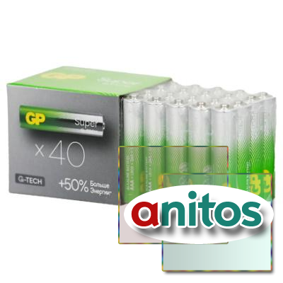   GP Super GP24AA21-2CRSWC40 G-TECH LR03 SR10,  40 