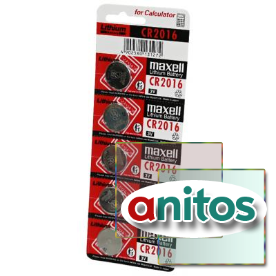 ������� ������� MAXELL Lithium Battery CR2016 BL5