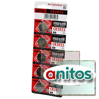 ������� ������� MAXELL Lithium Battery CR2025 BL5