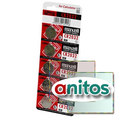������� ������� MAXELL Lithium Battery CR2032 BL5