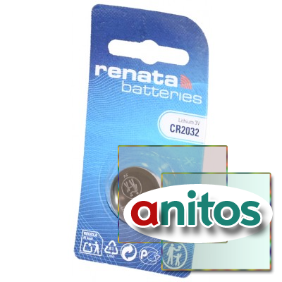 ������� ������� RENATA CR2032 BL1