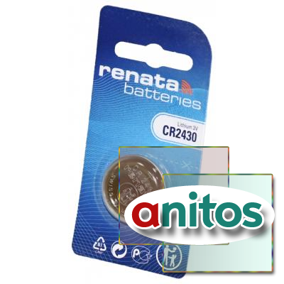 ������� ������� RENATA CR2430 BL1