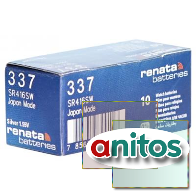   RENATA SR416SW   337 (0%Hg), . 10 