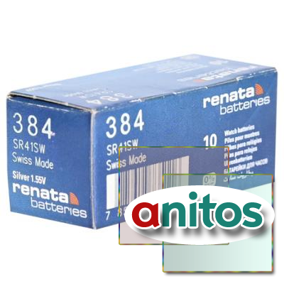   RENATA SR41SW    384 (0%Hg), . 10 
