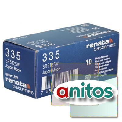   RENATA SR512SW   335 (0%Hg), . 10 