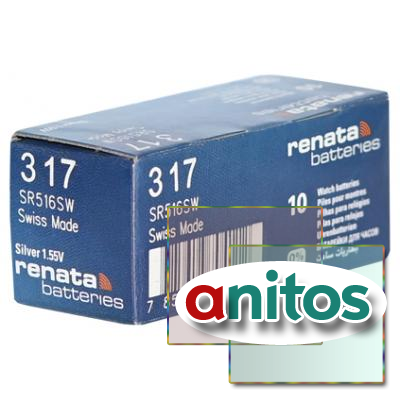   RENATA SR516SW   317 (0%Hg), . 10 